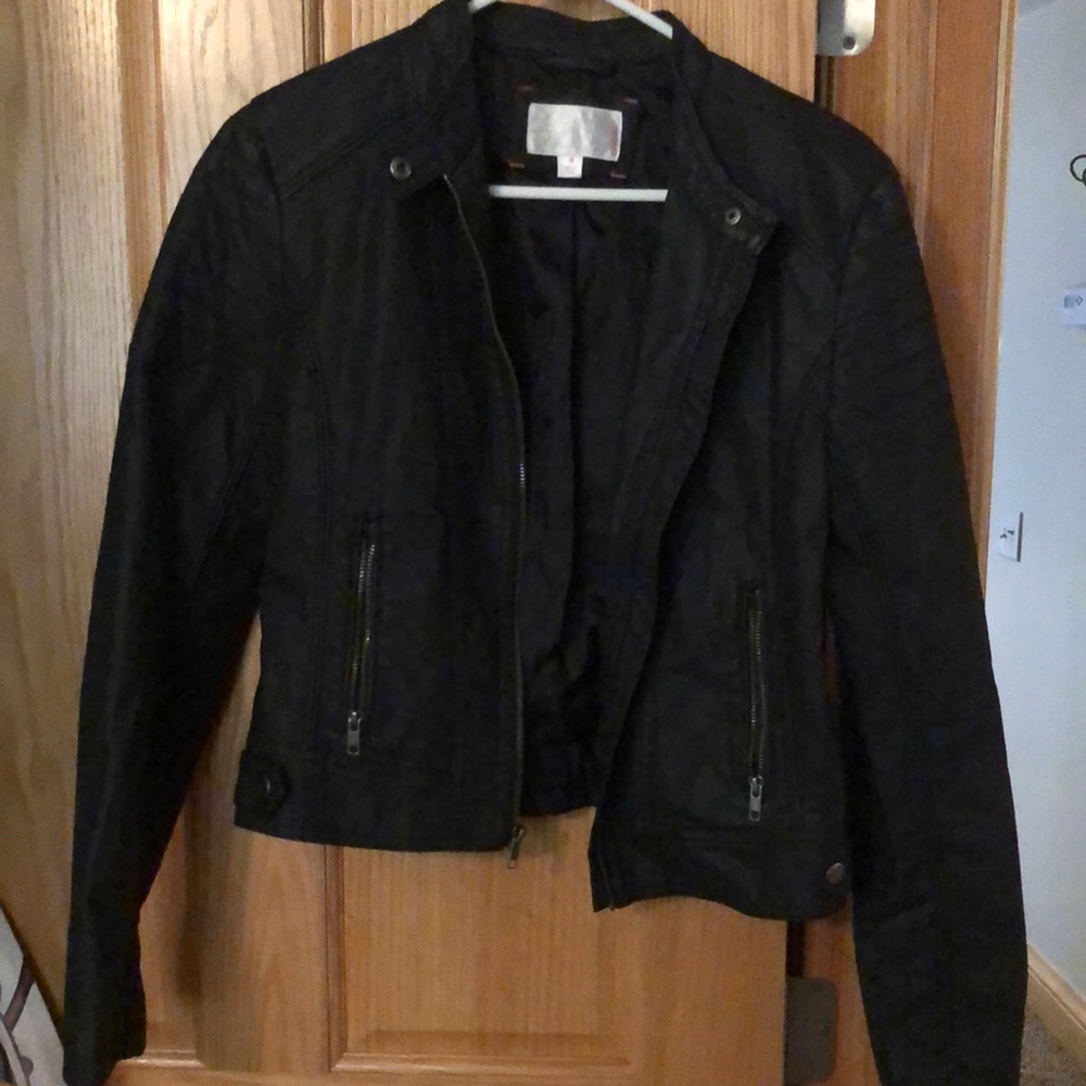Leather jacket
